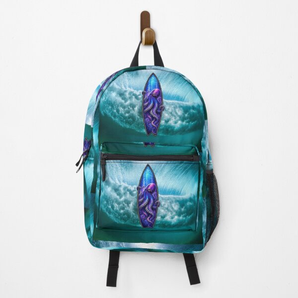 Artikelvorschau, Oktopus-Surfbrett – Tiefseewellenkunst, surreales Meeresdesign entworfen und verkauft von artistwill.