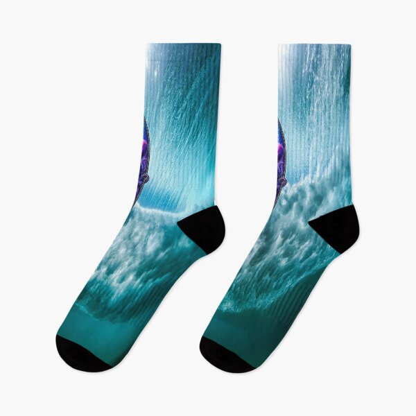 Artikelvorschau, Oktopus-Surfbrett – Tiefseewellenkunst, surreales Meeresdesign entworfen und verkauft von artistwill.