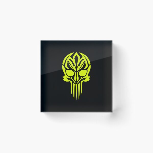 Item preview, Phosphorescent Tribal Skull designed and sold by elife.ds.