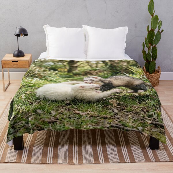 Item preview, Ferrets playing outdoors. designed and sold by Malisa345.
