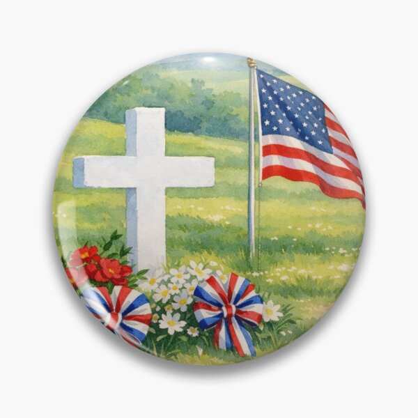 Item preview, Patriotic Roadside Memorial Day Display designed and sold by TinCatOutPost.