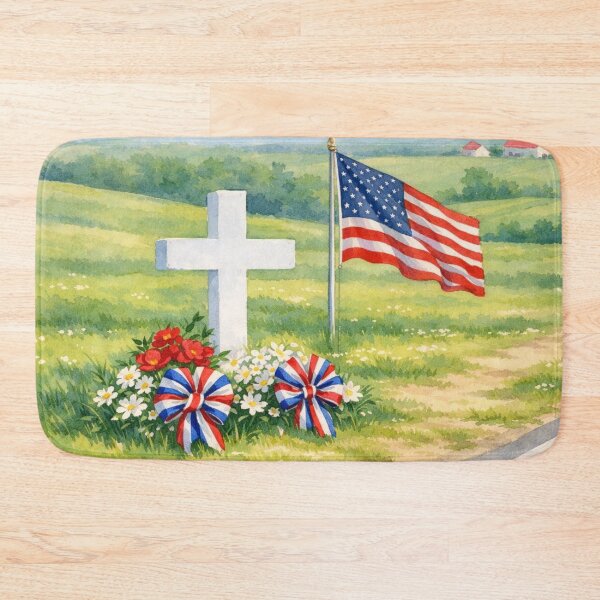 Item preview, Patriotic Roadside Memorial Day Display designed and sold by TinCatOutPost.
