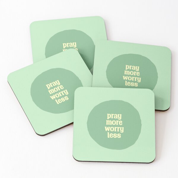 Item preview, PRAY MORE WORRY LESS designed and sold by thehappyintrovert .