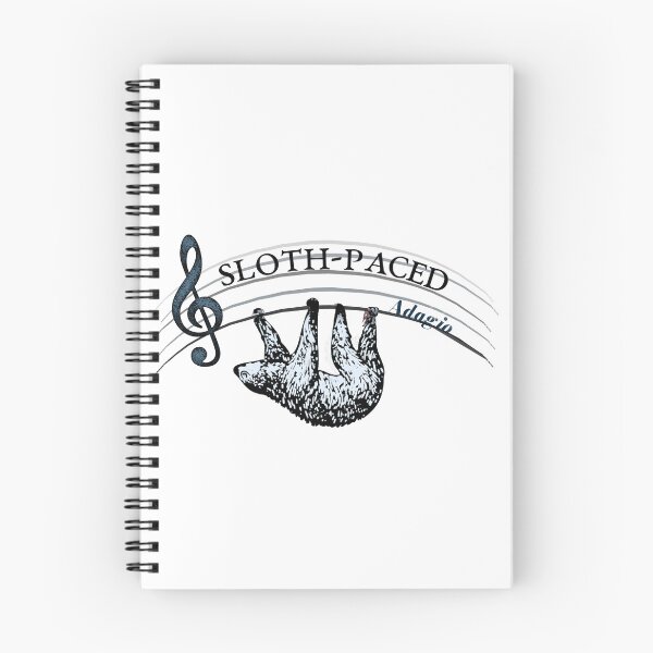 Item preview, Sloth‑Paced Adagio – Funny Music Sloth Design designed and sold by ChiaraPagani.