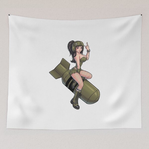 Item preview, Bomber Girl – gift from god designed and sold by RAWLIFEGRAPHIC.