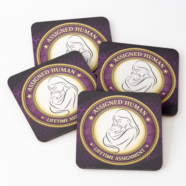 Item preview, Assigned Human Lifetime Assignment Emblem designed and sold by Epileptic Al's Shop.