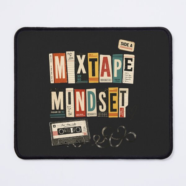 Item preview, Mixtape Mindset Vintage Cassette Tape Nostalgia Design designed and sold by 89BLACK.