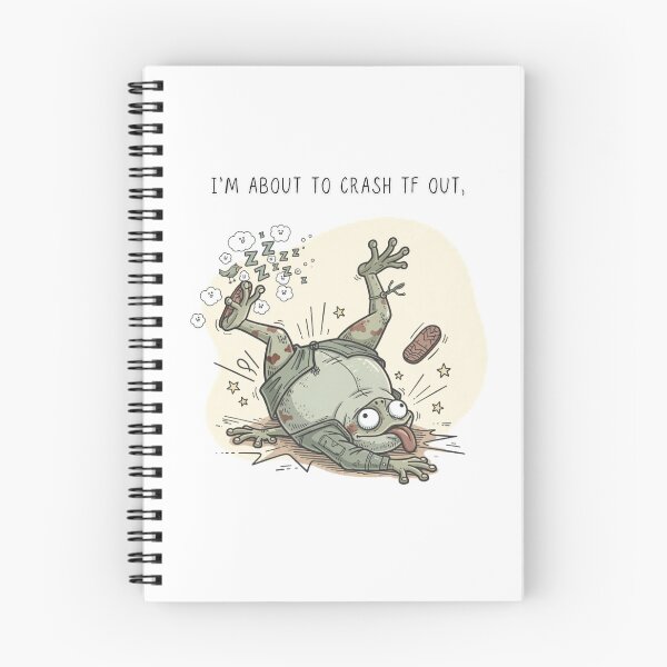 Item preview, I'm About To Crash TF Out Funny Frog T-Shirt Chaotic Little Creatures - Digital Art designed and sold by Panom Suavichien.