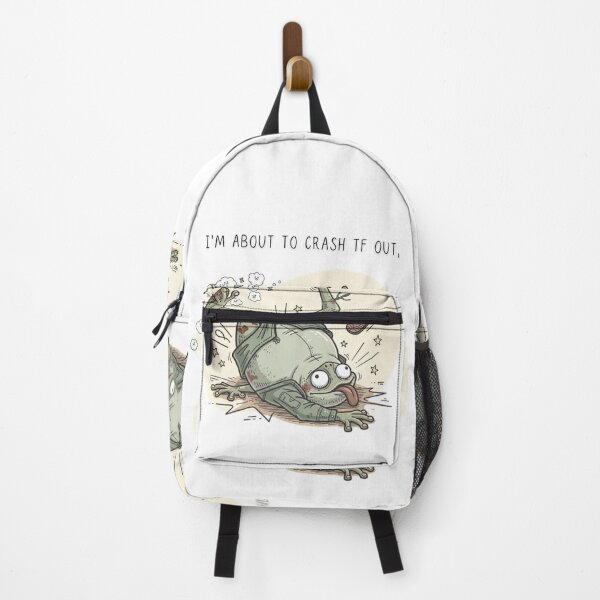 Item preview, I'm About To Crash TF Out Funny Frog T-Shirt Chaotic Little Creatures - Digital Art designed and sold by Panom Suavichien.