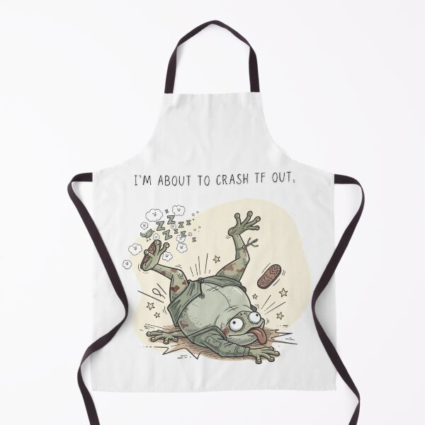 Item preview, I'm About To Crash TF Out Funny Frog T-Shirt Chaotic Little Creatures - Digital Art designed and sold by Panom Suavichien.