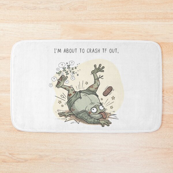 Item preview, I'm About To Crash TF Out Funny Frog T-Shirt Chaotic Little Creatures - Digital Art designed and sold by Panom Suavichien.