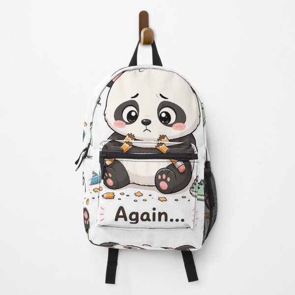 Item preview, Panda Broke Pencil Again Study Oops Moment designed and sold by Sadia  Jannat.