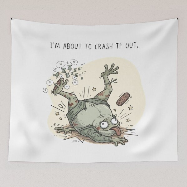 Item preview, I'm About To Crash TF Out Funny Frog T-Shirt Chaotic Little Creatures - Digital Art designed and sold by Panom Suavichien.