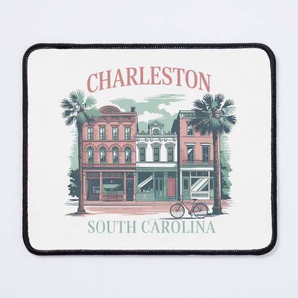 Item preview, Charleston South Carolina Vintage City Architecture Travel Souvenir designed and sold by Polarisofficial.