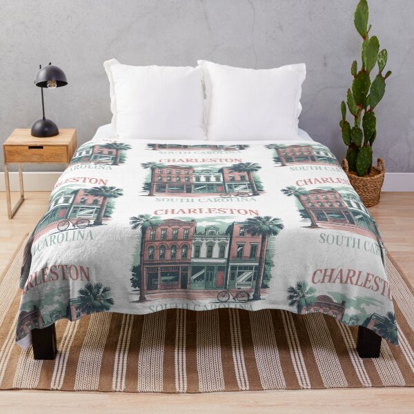 Item preview, Charleston South Carolina Vintage City Architecture Travel Souvenir designed and sold by Polarisofficial.