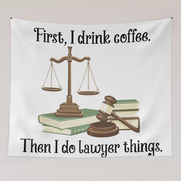 Item preview, Scales of Justice Illustration | Law, Lawyer, Attorney, Courtroom Legal Art designed and sold by The Sassy Print.