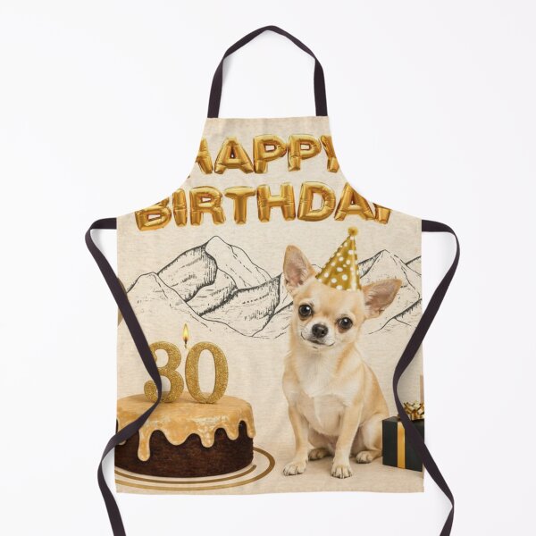 Item preview, Chihuahua 30th Birthday Dog Card designed and sold by GivingJoy.