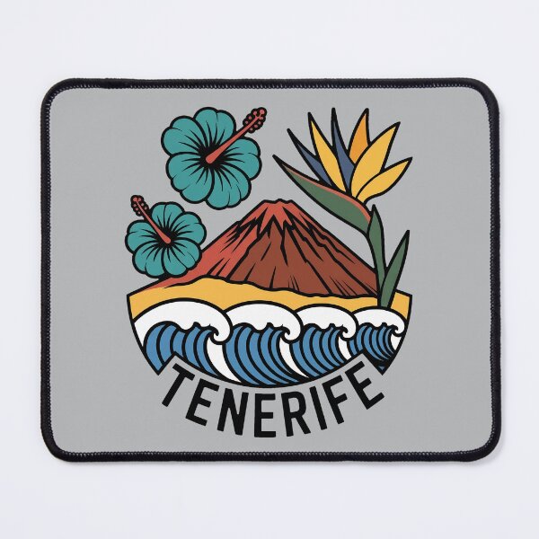 Item preview, Vintage Tenerife Surf Mount Teide Tropical Badge designed and sold by MavtM.