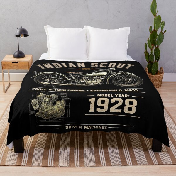 Item preview, Indian Scout 101 1928 Vintage Aesthetic Retro Design designed and sold by EdGraphy.