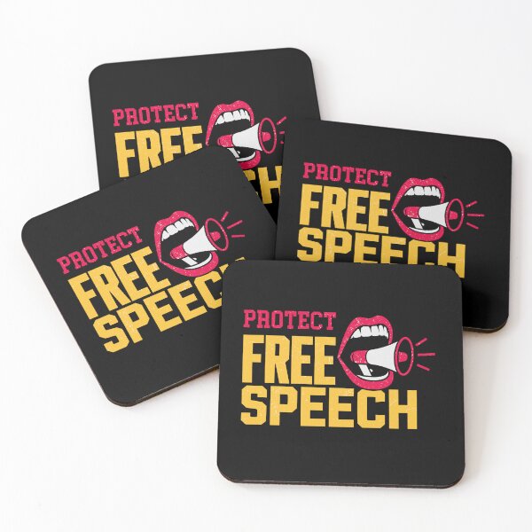 Item preview, Protect Free Speech designed and sold by CamaleonDesigns.