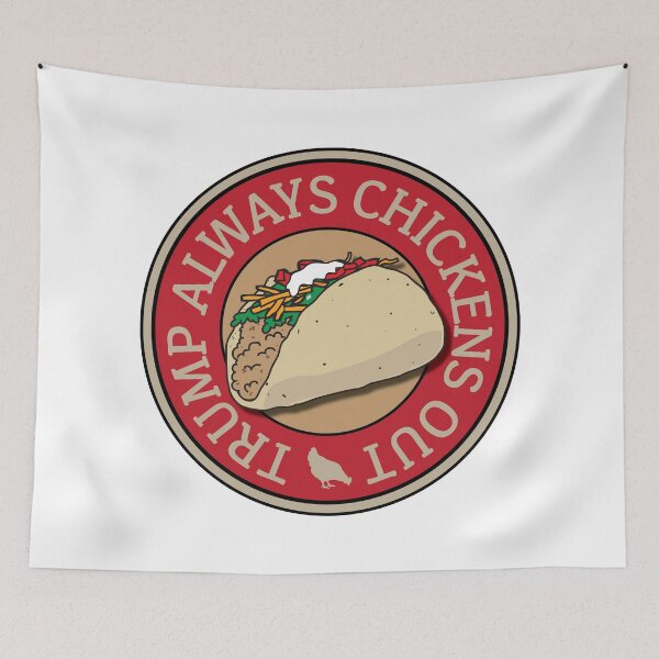 Item preview, Trump always chickens out (TACO) designed and sold by ArtofDissent.