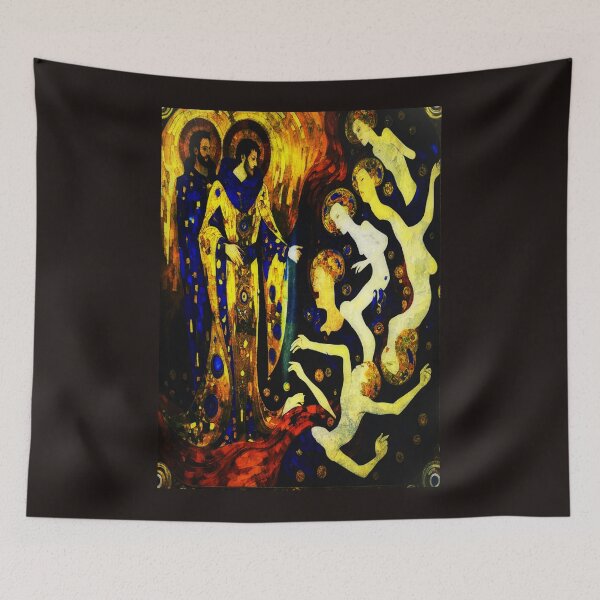 Item preview, divine figures halo painting designed and sold by  Mudikeys.