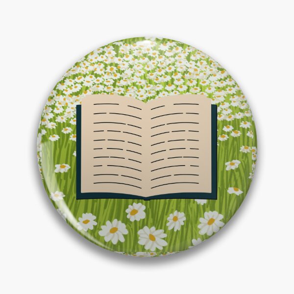 Item preview, Reading Flowers Stickers Prints Posters Wall Art Magnet Home Coffee Cup Decoration TShirt Stationary Notebook Magnet Hat Kitchen Work School Office Redbubble Shop designed and sold by Saritas Boutique Shop.