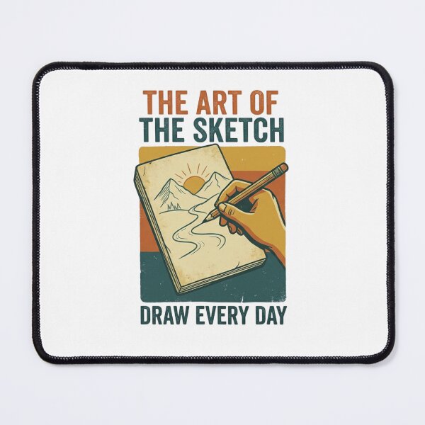 Item preview, Vintage Retro Sketch Artist Drawing Design designed and sold by VelvetArchives.