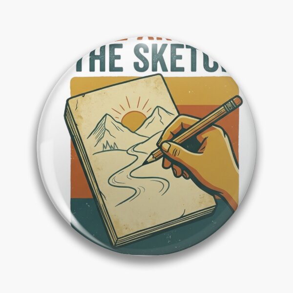 Item preview, Vintage Retro Sketch Artist Drawing Design designed and sold by VelvetArchives.