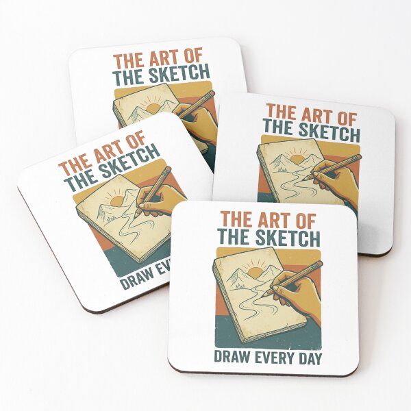 Item preview, Vintage Retro Sketch Artist Drawing Design designed and sold by VelvetArchives.
