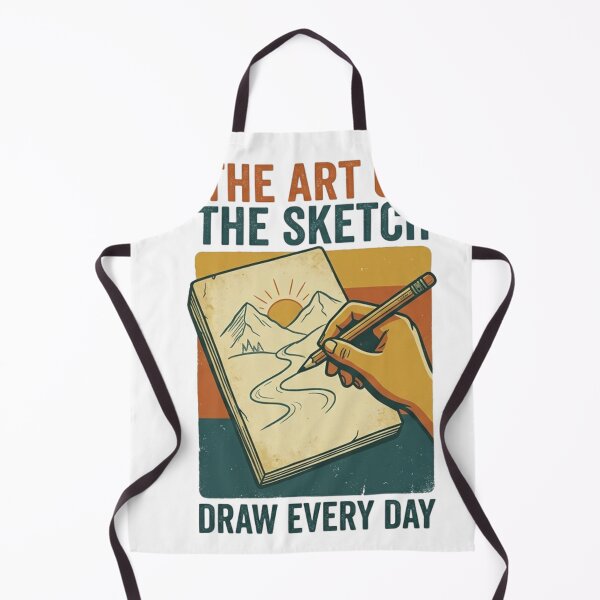 Item preview, Vintage Retro Sketch Artist Drawing Design designed and sold by VelvetArchives.