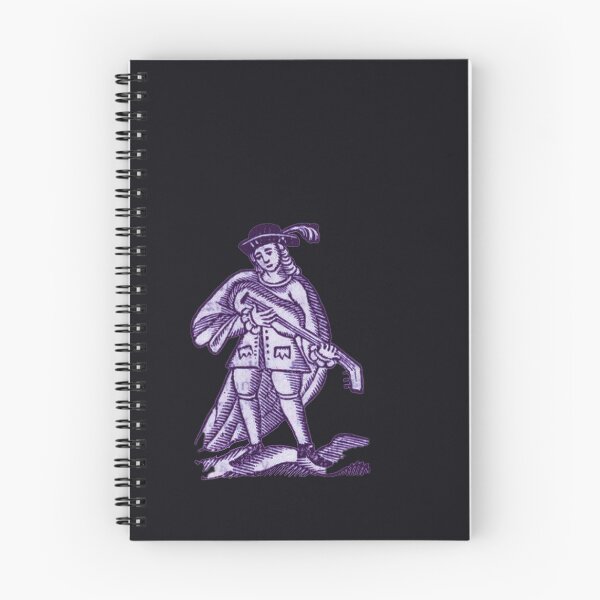 Item preview, Medieval Lute Player (violet version) designed and sold by Dungeon-Shop.