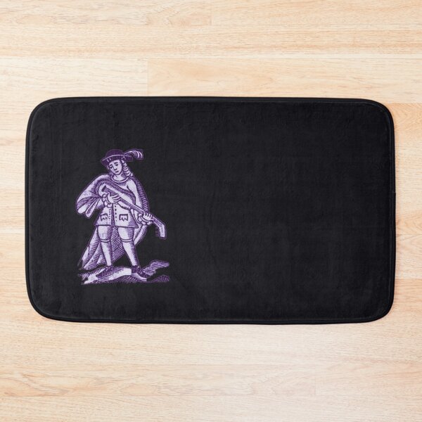 Item preview, Medieval Lute Player (violet version) designed and sold by Dungeon-Shop.