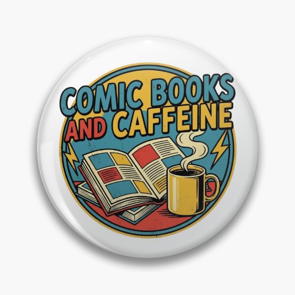 Item preview, Comic Books and Caffeine  designed and sold by Milasneeze.