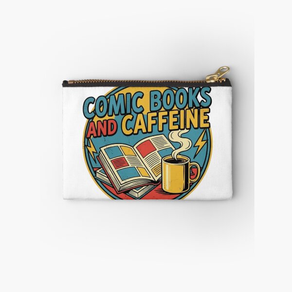 Item preview, Comic Books and Caffeine  designed and sold by Milasneeze.