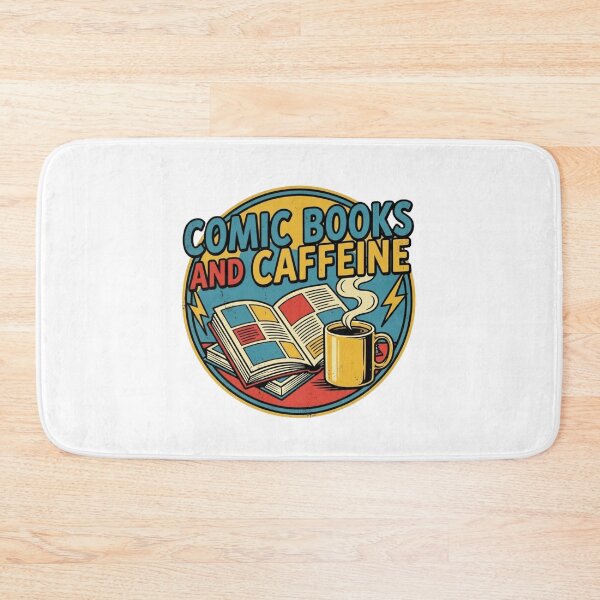 Item preview, Comic Books and Caffeine  designed and sold by Milasneeze.