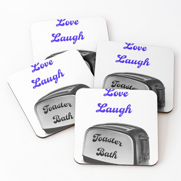 Item preview, Love Laugh Toaster Bath designed and sold by caseyritter.