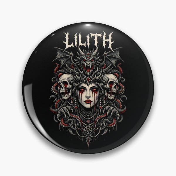 Item preview, Lilith Demon Queen - Dark Fantasy Horror designed and sold by SidTastic .