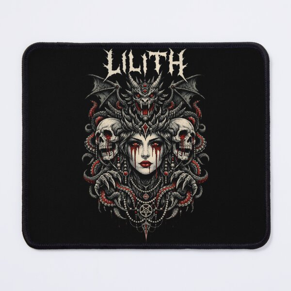 Item preview, Lilith Demon Queen - Dark Fantasy Horror designed and sold by SidTastic .