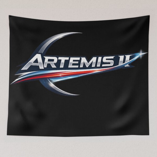 Item preview, Minimal Artemis II  designed and sold by UnicornDreamers.