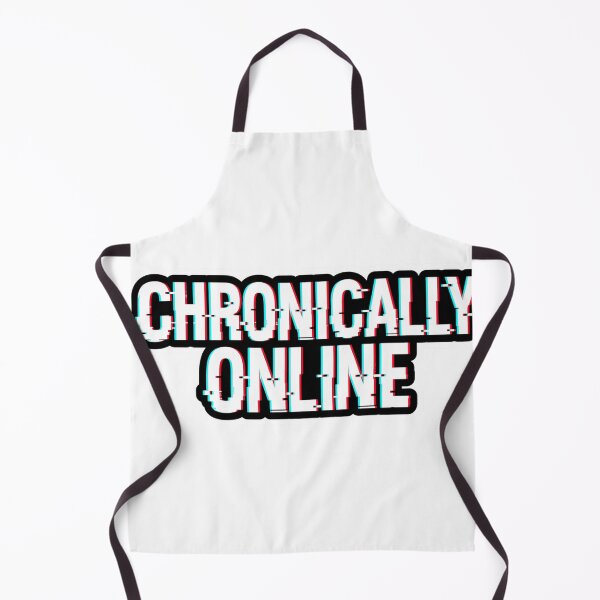 Item preview, Chronically Online Funny Sticker designed and sold by CutePlix.