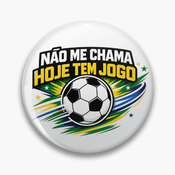 Item preview, Nao Me Chama, Game Day Soccer Quote designed and sold by rocknrollstyles.