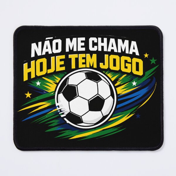 Item preview, Nao Me Chama, Game Day Soccer Quote designed and sold by rocknrollstyles.