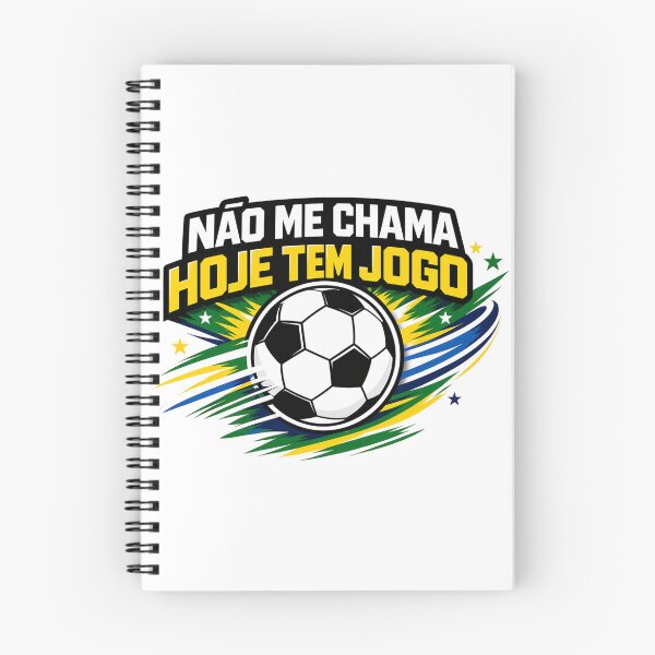 Item preview, Nao Me Chama, Game Day Soccer Quote designed and sold by rocknrollstyles.