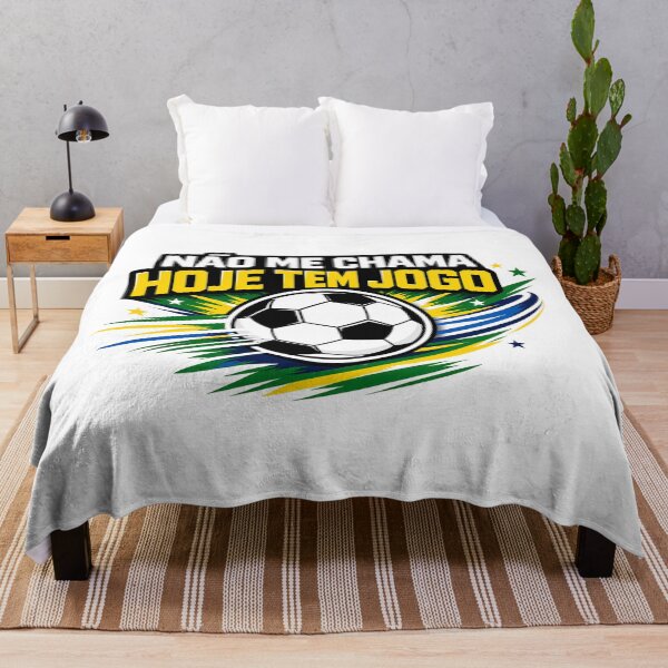 Item preview, Nao Me Chama, Game Day Soccer Quote designed and sold by rocknrollstyles.