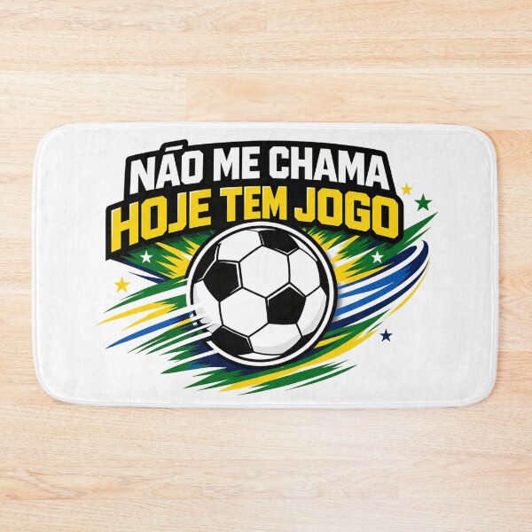 Item preview, Nao Me Chama, Game Day Soccer Quote designed and sold by rocknrollstyles.