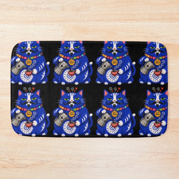 Item preview, Gato Cubano Cafecito Cuban Coffee Cat designed and sold by ZunZunArt.