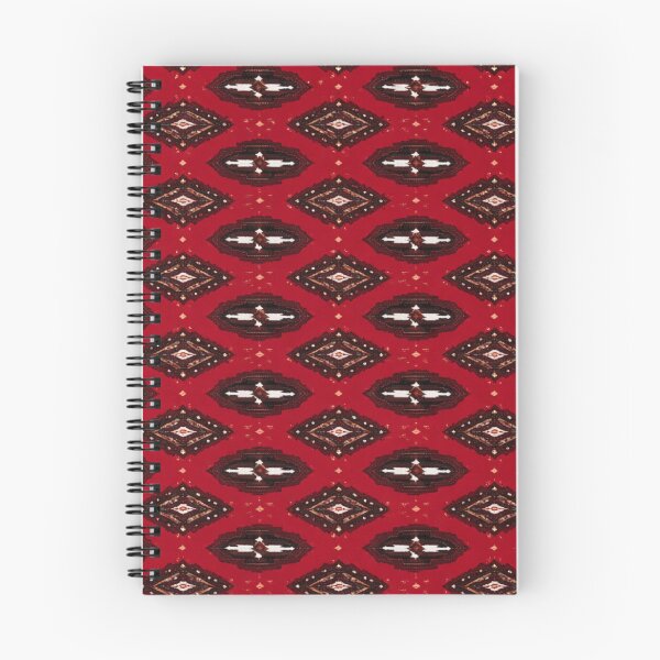 Item preview, Southwestern Red Geometric Pattern - Desert Textile  designed and sold by Myra365Art.