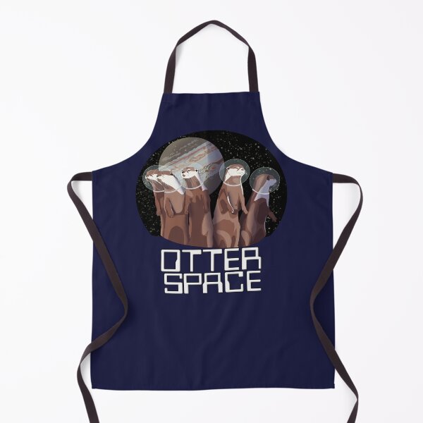 Item preview, Otter Space Scape With Stacked Text designed and sold by Ivorycrow.