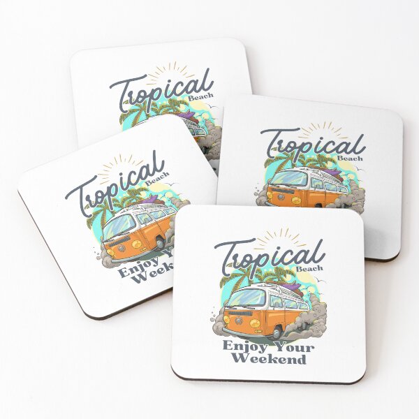 Item preview, Tropical beach enjoy your weekend  designed and sold by Fun Mood Prints .